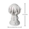 Halloween 3D Skull Ghost Hand Silicone Candle Mold, DIY Handcrafted Silicone Molds for Candle Wax Resin Gyspum Crafts Making (Ghost Hand) view 3