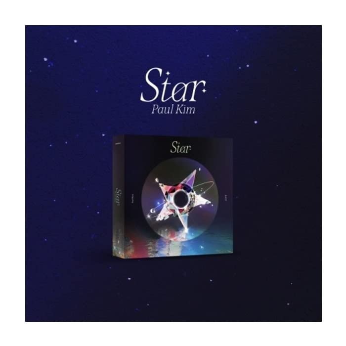 Paul Kim Star EP Album CD+1p Folding Poster On Pack+64p PhotoBook+1ea Voice Mail Card+1ea Pop-up Card&Sticker+Tracking Sealed
