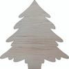 Christmas Tree with Pot Wooden Door 12" Hanger, Paintable Craft view 1