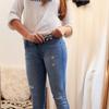 2 Sets Button Trouser Waistband Expander Jeans Buckle Nail- Waist Buckle Jean Tightener s Cloth Snap Fastener Gold Pants Lip Gloss Small Metal view 2