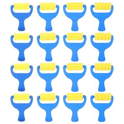 Healifty 12Pcs Paint Roller Plain Foam Brayer Foam Paint Rollers Crafting Rollers for Printmaking Art Ink Applicator Painting Supplies