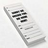 Sorry We Missed You Door Hangers (100 pack) - Card Stock view 1