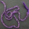 5mm 15" Strand Natural Rich Amethyst Faceted Beads view 1
