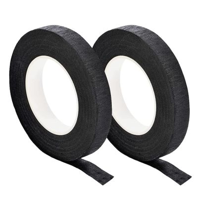 Woohome 2 Roll Florist Stem Wrap, 12mm Width Floral Tape Bouquet Tape, 90 Feet/Roll Flower Tape