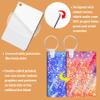 Duufin 120 Pieces Sublimation Keychain Blanks Rectangle Double Side Heat Transfer MDF Board Key Ring Blanks for Sublimation DIY and Craft view 3