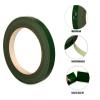 TIAMALL 3 Rolls Waterproof Floral Tape Flower Tape for Bouquet Stem Wrapping and Floral Crafts(1/2" Wide,Dark Green) view 2