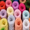 2Roll 15.31Yard Paper String Roll,Twisted Craft Raffia Paper Ribbon Thread Twine Cord Rope, Wrapping Ribbon for Wedding Party Decor Flower Wrapping Rustic Decor DIY Making Flower Basket Packaging view 3