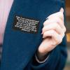 Self-Adhesive Bible Saying Embroidered Patch Decorative Clothing Sticker for DIY Repair Versatile Applique for Jackets Jeans Hats Bags Design view 2