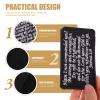 Self-Adhesive Bible Saying Embroidered Patch Decorative Clothing Sticker for DIY Repair Versatile Applique for Jackets Jeans Hats Bags Design view 4