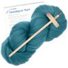 Learn to Spin - Beginner's Spinning Kit with Drop Spindle and Merino Pencil Roving. Choose Your Color and Make Yarn! Color: Everest view 1