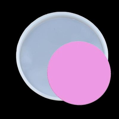 Large Silicone Tray Mold, Resin Dish Mold, Round Serving Tray Mold for Epoxy Resin Casting (14CM)