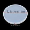 Large Silicone Tray Mold, Resin Dish Mold, Round Serving Tray Mold for Epoxy Resin Casting (14CM) view 2