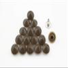 Cone Rivet 5/16" / 7mm x 4mm Copper Bullet Rivet Spike, Purse Rivets Studs for Leather Bag Making Clothing Shoes Brown AT53P view 1