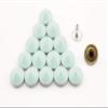 Cone Rivet 3/8" / 10mm x 4mm Copper Bullet Rivet Spike, Purse Rivets Studs for Leather Bag Making Clothing Shoes Blue AT85E view 1