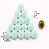 Cone Rivet 3/8" / 10mm x 4mm Copper Bullet Rivet Spike, Purse Rivets Studs for Leather Bag Making Clothing Shoes Blue AT85E view 2