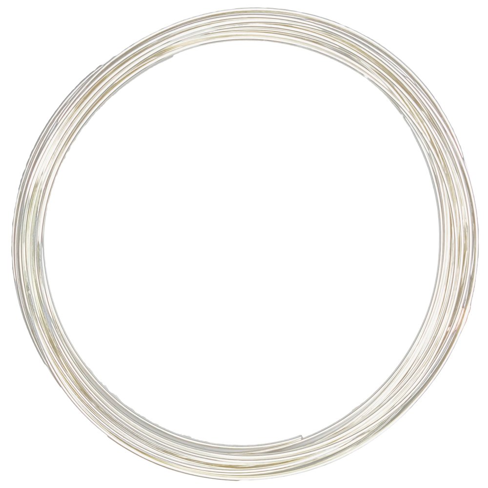 16 Gauge, 999 Fine Silver Wire, Round, Dead Soft - 4 FT - for Jewelry Art from WIZART