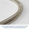 16 Gauge, 999 Fine Silver Wire, Round, Dead Soft - 4 FT - for Jewelry Art from WIZART view 3