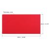 PATIKIL 20"x16" Silicone Mat, Resin Casting Crafts Pad Non-Slip Nonstick Sheets Protector, Red view 2