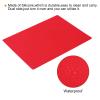 PATIKIL 20"x16" Silicone Mat, Resin Casting Crafts Pad Non-Slip Nonstick Sheets Protector, Red view 4