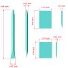JAJADO Chalk Paste Paint Silk Screen Printing Kit 21 Pcs, Self Adhesive Silk Screen Stencil Christmas Stencils Winter Holiday Stencils for Painting on Wood, Fabric, DIY Home Decor Craft Project view 3
