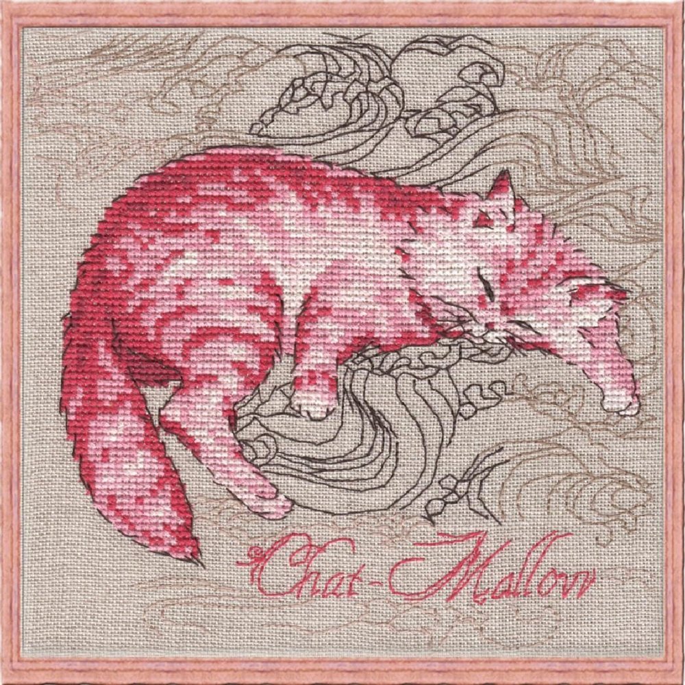 Nimue Counted Cross Stitch Kit, 116K, 15 x 15 cm