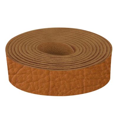 ELW Genuine American Leather Bison 8-9 oz (3.2-3.4mm) Thickness - Straps, Belts, Strips - Saddle, 3-3/4"x50" - Full Grain Hide DIY Craft Projects, Bag, Chap, Moccasins, Jewelry, Wrapping