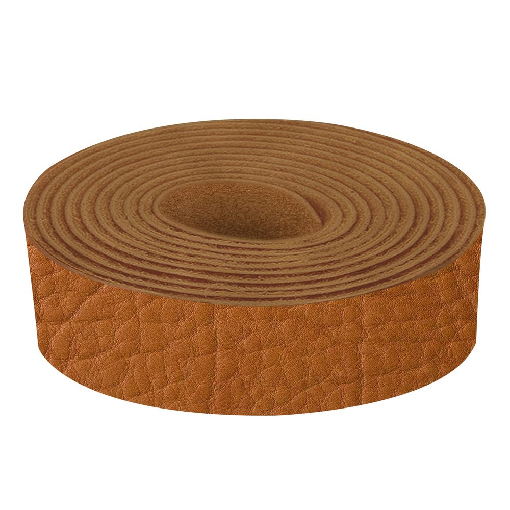 ELW Genuine American Leather Bison 8-9 oz (3.2-3.4mm) Thickness - Straps, Belts, Strips - Saddle, 3-3/4"x50" - Full Grain Hide DIY Craft Projects, Bag, Chap, Moccasins, Jewelry, Wrapping