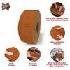 ELW Genuine American Leather Bison 8-9 oz (3.2-3.4mm) Thickness - Straps, Belts, Strips - Saddle, 3-3/4"x50" - Full Grain Hide DIY Craft Projects, Bag, Chap, Moccasins, Jewelry, Wrapping view 3
