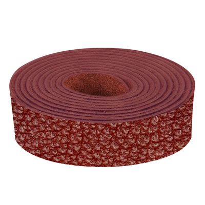 ELW Genuine American Leather Bison 8-9 oz (3.2-3.4mm) Thickness - Straps, Belts, Strips - Whiskey Brown, 3-1/4"x60" - Full Grain Hide DIY Craft Projects, Bag, Chap, Moccasins, Jewelry, Wrapping