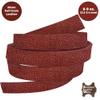 ELW Genuine American Leather Bison 8-9 oz (3.2-3.4mm) Thickness - Straps, Belts, Strips - Whiskey Brown, 3-1/4"x60" - Full Grain Hide DIY Craft Projects, Bag, Chap, Moccasins, Jewelry, Wrapping view 4