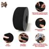 ELW Genuine American Leather Bison 8-9 oz (3.2-3.4mm) Thickness - Straps, Belts, Strips - Black, 4"x84" - Full Grain Hide DIY Craft Projects, Bag, Chap, Moccasins, Jewelry, Wrapping view 3