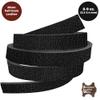 ELW Genuine American Leather Bison 8-9 oz (3.2-3.4mm) Thickness - Straps, Belts, Strips - Black, 4"x84" - Full Grain Hide DIY Craft Projects, Bag, Chap, Moccasins, Jewelry, Wrapping view 4