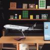 24-Hours 18 Collection Model Airplane Statue Scale 1:130 Airplane Model New Zealand B777 with LED Light(Touch or Sound Control) for Decoration or Gift view 3