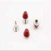 Barrel Riveted Purse feet 5/16" / 8mm Iron Spike Rivet Studs Spots Leather Rivet for Bag Making Clothing Shoes Red M65C view 3
