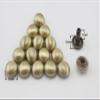 Dome Riveted 1/4" / 6mm Soild Brass Double Cap Rivet Studs Leather Rivet for Bag Making Clothing Shoes K108 view 2