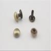 Dome Riveted 1/4" / 6mm Soild Brass Double Cap Rivet Studs Leather Rivet for Bag Making Clothing Shoes K108 view 4
