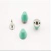 Barrel Riveted Purse feet 3/8" / 10mm Iron Spike Rivet Studs Spots Leather Rivet for Bag Making Clothing Shoes Green M64E view 3