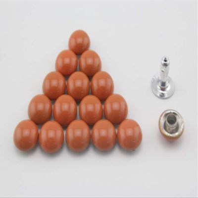 Dome Riveted 5/16" / 8mm Iron Double Cap Rivet Studs Leather Rivet for Bag Making Clothing Shoes M63B