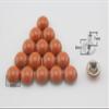 Dome Riveted 5/16" / 8mm Iron Double Cap Rivet Studs Leather Rivet for Bag Making Clothing Shoes M63B view 2