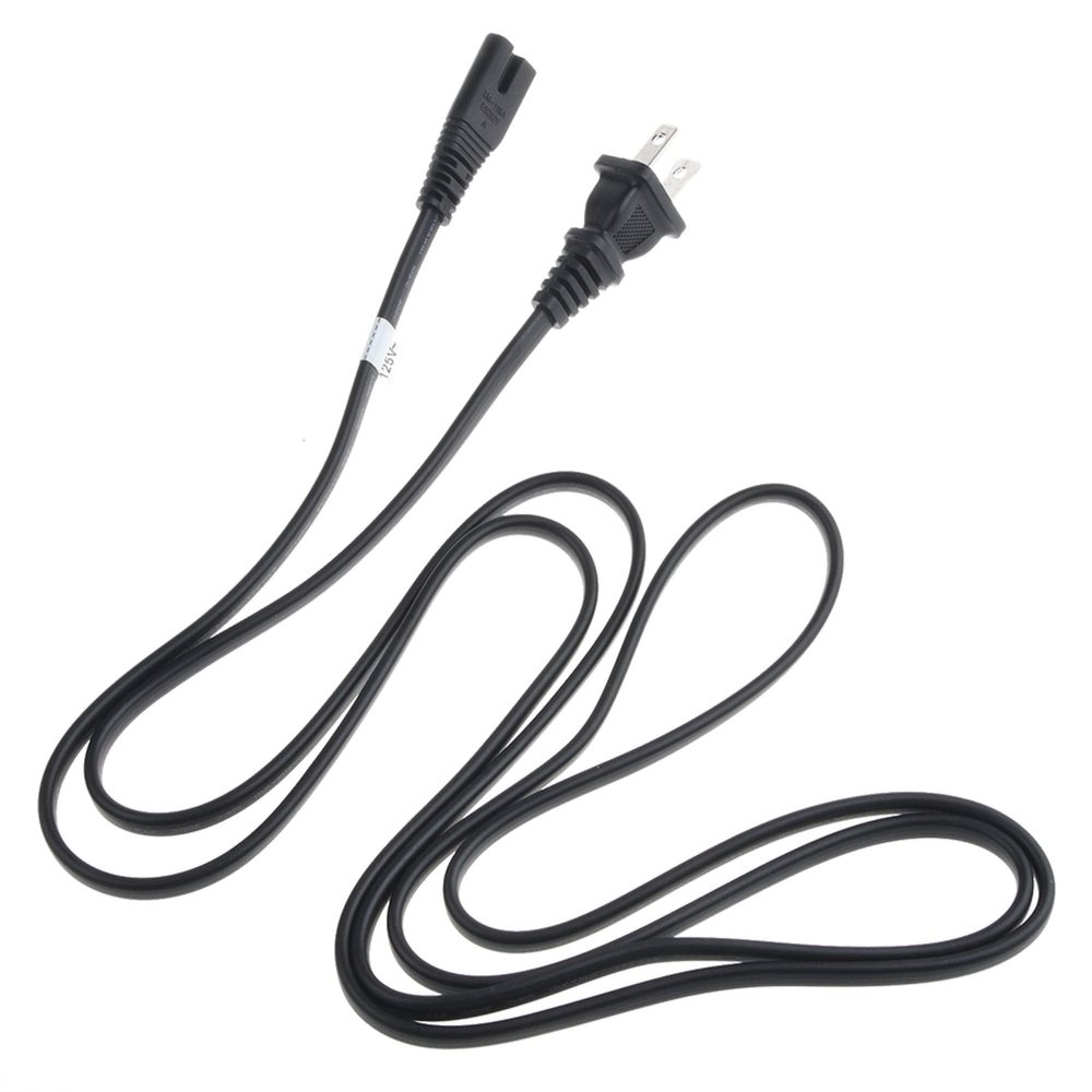 Digipartspower 6Ft Polarized Power Cable Cord for Singer 7256 7258 Stylist 7412 Sewing Machine