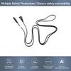 Digipartspower 6Ft Polarized Power Cable Cord for Singer 7256 7258 Stylist 7412 Sewing Machine view 3