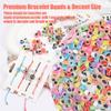 Evil Eye Beads for Bracelets Making Pack Bulk, 8MM Colorful Cute Round Circle Evil Eye Beads Mal De Ojo Turco para Bisuteria Charms for Jewelry Making Aesthetic Supplies Cuentas para Pulseras 200Pcs view 4