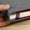 Spbapr Large Photo Album Self Adhesive Linen Cover Magnetic Scrapbook Album DIY Scrap Book 60 Black Sticky Pages for 3x5 4x6 5x7 8x10 Pictures with A Metal Pen view 3