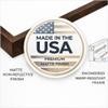 Canvas Floater Frame for 1 to 1.25 Inch Deep Gallery Wrapped Canvas, Modern Wood Grain Textured Floating Frame for Finished Oil Paintings & Wall Art, Durable Lightweight Polyresin, Made in USA (Dark Brown,16 x 24 Inch) view 4