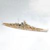 Lllunimon 1/400 Germany Tirpitz Battleship Model Building Kit, DIY Assembly Paper Boat Ship Military Fans Collection Gifts view 3