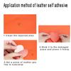 8 Pieces of Self-Adhesive Leather Repair Patches Tape Stickers for Sofas, Bags,Furniture,Car Seats,Waterproof and wear-Resistant (Blue) view 4