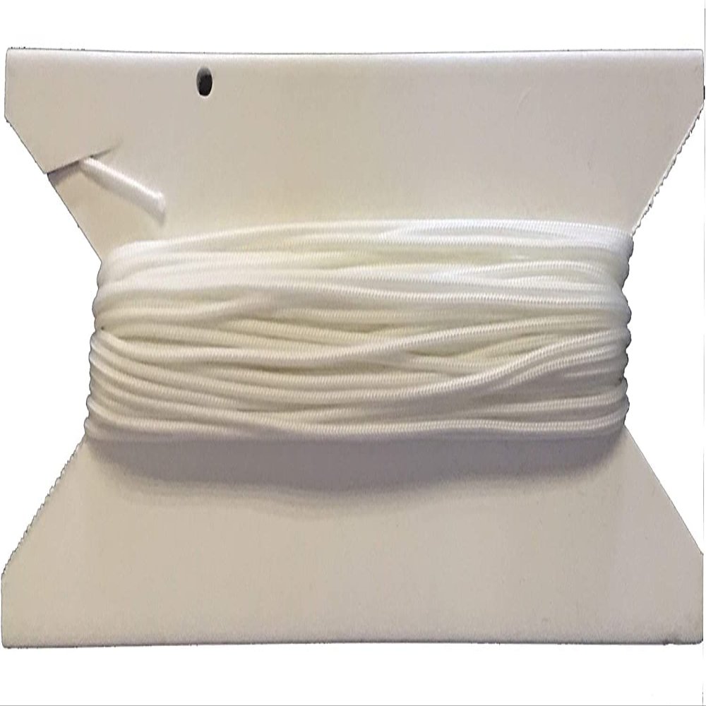 0.9mm White Window Blind Cord, String (100 feet)