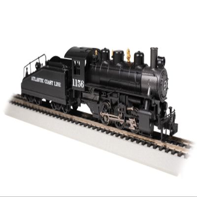 Bachmann Trains - USRA 0-6-0 w/Smoke & Slope Tender - Atlantic Coast LINE #1156 - HO Scale