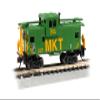 Bachmann Trains - 36 Wide Vision Caboose - MKT #127 - N Scale view 1