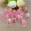 SWEXURY 16 Stems Artificial Flowers Bouquet Crystal Acrylic Beaded Flower Branches Handmade Fake Baby Breath DIY Crafts Floral Arrangement for Wedding Home Office Decor(Pink) view 4